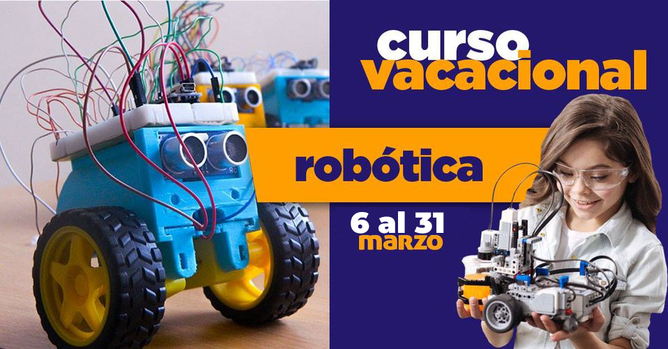 curso vacacional de robótica 2023